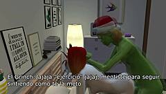 The Grinch Ruins Christmas with His Wild Antics. Watch the Chaos Unfold!