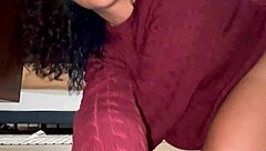 princess yaya's fat ass shaking contrasts with her sexy latina vibe