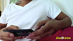 Big Boobs Ebony Milf Screams While Fucking The Cute Male Babysitter!