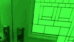 The petite blonde babe gives a footjob until cumshot on her feet