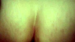 Watching her big ass bouncing intensely in doggystyle. Bent over for maximum pleasure.