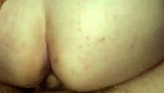 Watching her big ass bouncing intensely in doggystyle. Bent over for maximum pleasure.