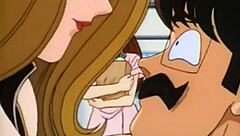 娇小亚洲少女在硬核三人行动漫性爱中接受口交