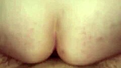 Watching her big ass bouncing intensely in doggystyle. Bent over for maximum pleasure.