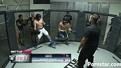 sexy babe ann marie rios fucks boxing winner