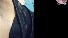 Husband catches wife in bathroom