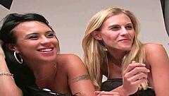 Watch Amateur Milfs Suck And Lick Hairy Pussies In Lesbian Action