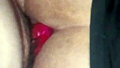 Friend slowly inserts cock in gay encounter