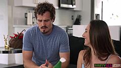 andi rose and scarlet skies playing christmas elf games with big cock?