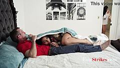 Stepdad Needs Woman To Take Care Of Him With Curvy Teens.