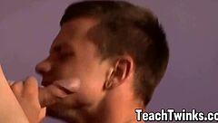 Deep barebacking and riding big cock with horny twinks.