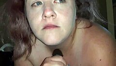 danni from next door sucks my big black dick eagerly