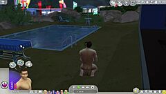 el sim hetero sucumbe a la tentacion