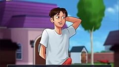 summertime saga episode 70 with anime characters