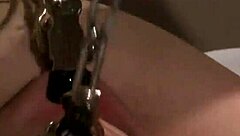 petite teen punished by doctor in garage