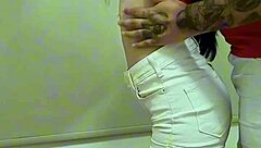 i feel so emotional having sex with manager for raise, filled with semen