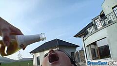 sperm swap big tit orgy ends with cum swapping