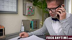 Stepbro And Tutor Fuck Stepsister Hard?