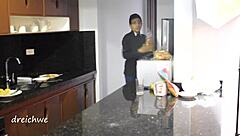 Horny naked Mexican submissive gets fucked in the ass!