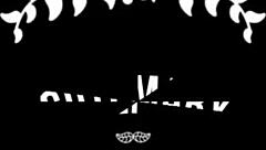 Naked beautiful girl shows new manicure