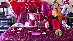 Model in Latex Fucks with Smelly Dirty Shoes and Balloons