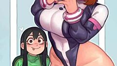 Shortstacks with big tits and asses in hentai anime