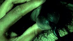 Shemale shoots cum from big cock with sounding