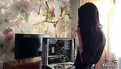 Cheating Wife Gets Anal Fucked and Cum in Mouth by Master