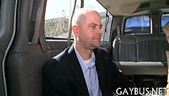 two fellows engage in passionate gay sex in their private space