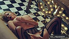 Is Kelly Madison Flashing Her Huge Tits In Public?