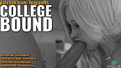 college bound 30 - lynda exploring with dildo in pov roleplay