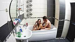 Hot Couple's Intense Bathroom Hardcore Action Revealed