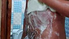 this shower slut is sickeningly hot!