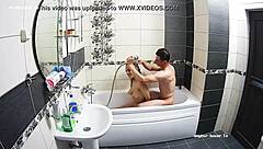 Hot Couple's Intense Bathroom Hardcore Action Revealed