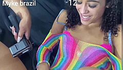 Carnival party with beautiful women and friends