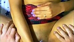 neighbor girl seduces boy secretly watched