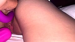 Nurse's holes stretched by anal plug