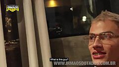 Wow, secret santa turns into bareback gay orgy with big cocks!