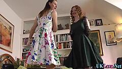 tongued euro slut gets fucked hard