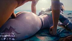 what’s hidden in this wild overwatch sfm compilation part 6 of crazy hentai scenes?