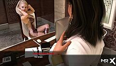 Fashion Business Visit to Friend in Anime Game