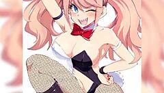 Enoshima Junko from Danganronpa Engages in Detailed Hentai Scenes