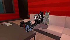 You Get Dominated By 3 Hot Girls Feet In VRChat