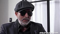 Slutty Kate Rich Craves Sex And Gets Double Pussy Penetration By Two Hard Cocks