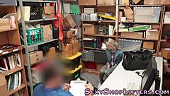 Small titted teen feels intense pleasure from cumshot