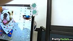 Kagney Linn Karter takes massive facial cumshot