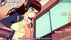 D Va Gets Fucked In Room