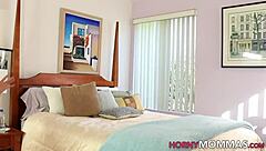 older stepmom eaten out during holiday masturbation session