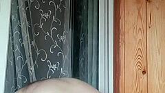 Hey, russian gay guy's hot anal with monster cock on round ass