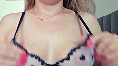 solo latina girl masturbates natural tits 😍